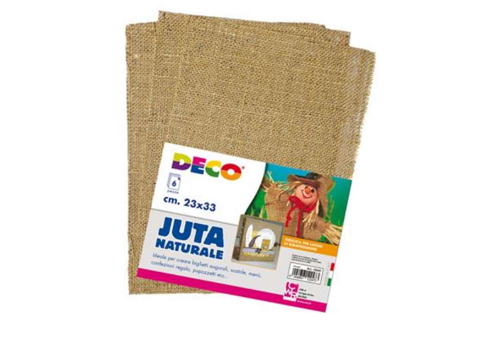 Immagine di Juta naturale - 23 x 33 cm - Deco - conf. 6 pezzi