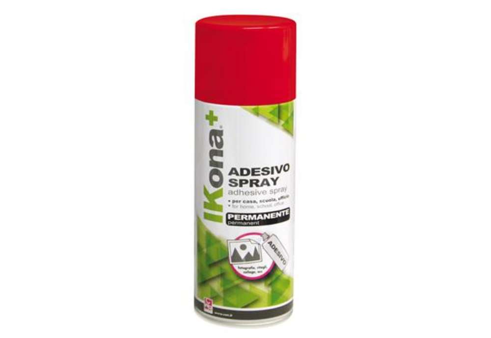 Immagine di Adesivo spray - permanente - 400 ml - IKona+
