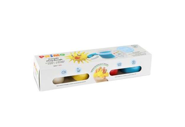 Immagine di Pasta soffice Easy Dò - 100 gr - colori assortiti - Primo - conf. 4 pezzi