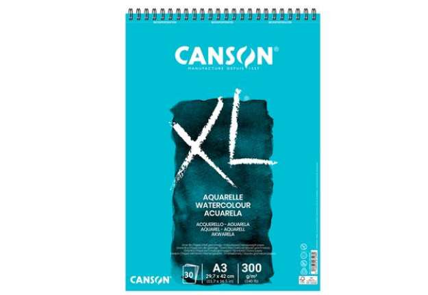 Immagine di Album XL Aquarelle - A3 - 300gr - 30 fogli - Canson