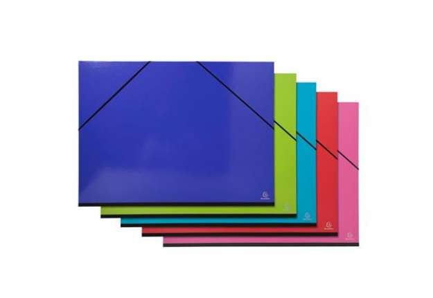 Immagine di Cartella porta disegni con elastici Iderama - 52x72cm - colori assortiti - Exacompta
