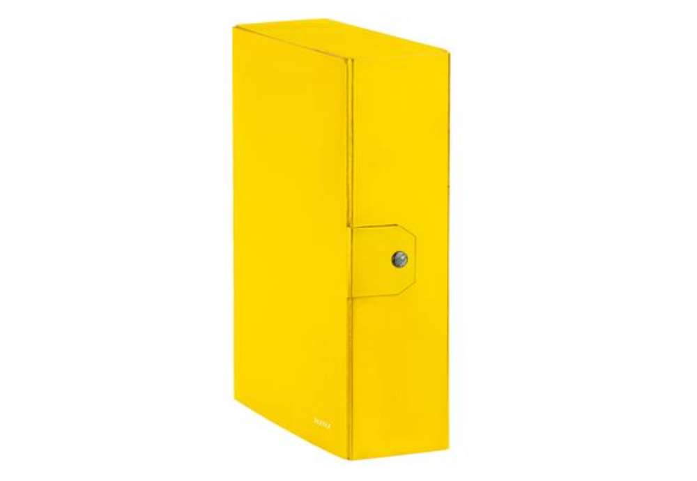Immagine di Scatola progetto WOW - dorso 10 cm - giallo - Leitz