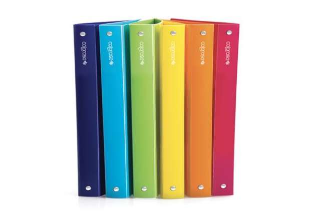 Immagine di Raccoglitore 4R - 245x307 mm - diametro 30 mm - colori assortiti - Colorosa