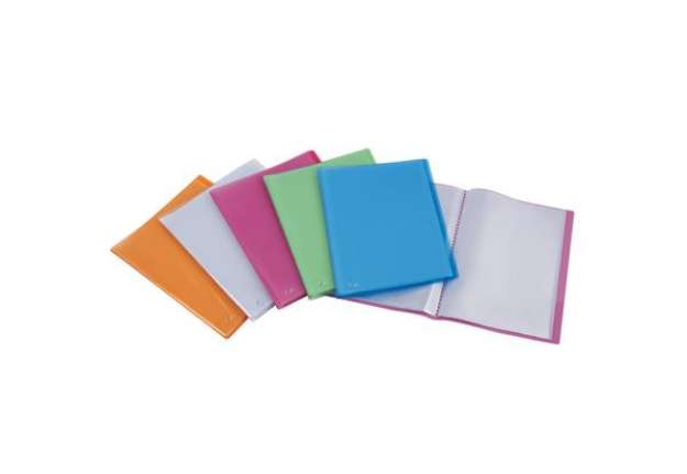 Immagine di Portalistini a fogli fissi Lumina - 40 buste - 22x30cm - colori assortiti - Favorit