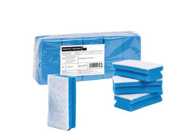 Immagine di Spugna Pro Color - azzurro - Perfetto - pack 10 pezzi