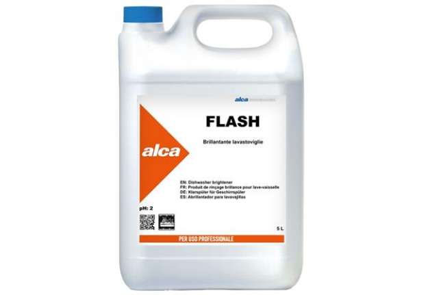 Immagine di Brillantante lavastoviglie flash - tanica 5 litri - Alca