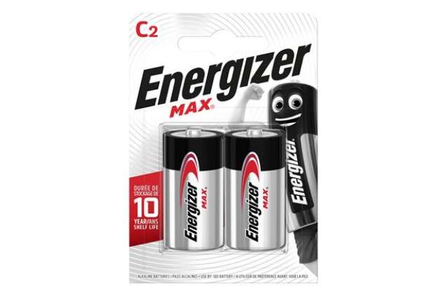Immagine di Pila C mezza torcia - 1,5V - Energizer Max - blister 2 pezzi