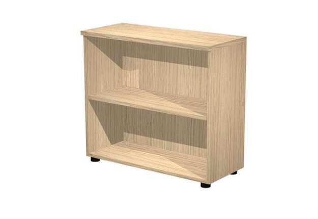 Immagine di Armadio modulare - basso a giorno - 90 x 44 x 85 cm - rovere