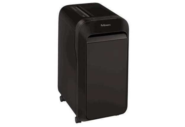 Immagine di Distruggidocumenti LX-221 - a microframmenti - nero - Fellowes