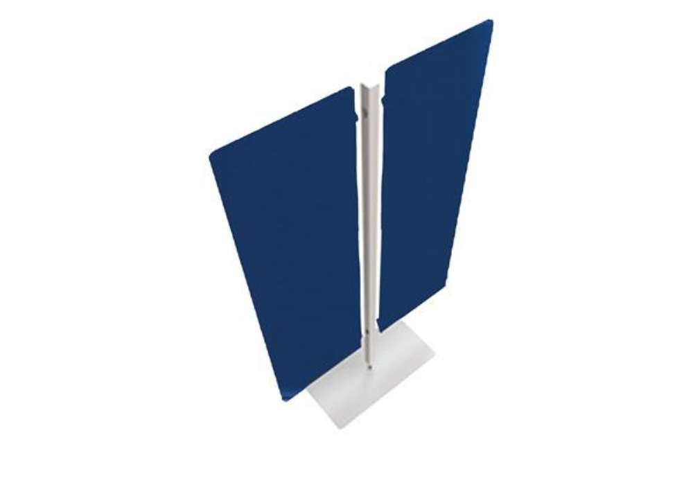 Immagine di Piantana Moody - a 2 pannelli - H 180 cm - blu