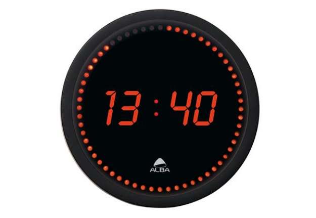 Immagine di Orologio da parete Horled - a led - diametro 30cm - Alba