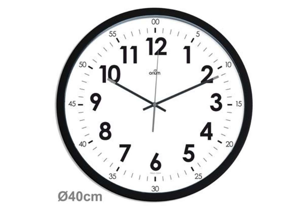 Immagine di Orologio da parete Orion - silent clock - diametro 40 cm - Cep