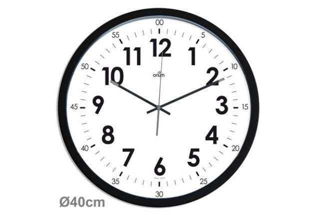 Immagine di Orologio da parete Orion - silent clock - diametro 40 cm - Cep