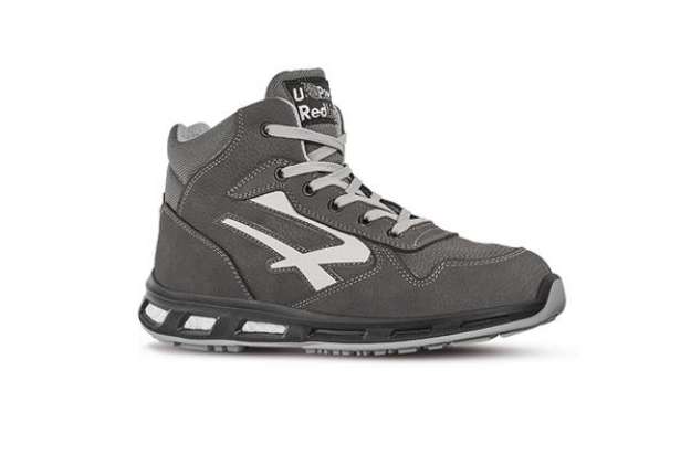 Immagine di Calzatura di sicurezza Infinity S3 - pelle nabuk naturale - taglia 38 - grigio - U-Power