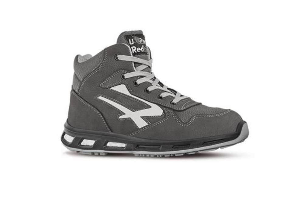 Immagine di Calzatura di sicurezza Infinity S3 - pelle nabuk naturale - taglia 48 - grigio - U-Power