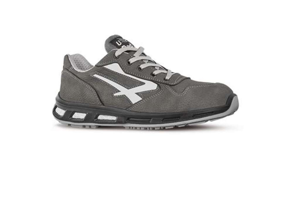 Immagine di Calzatura di sicurezza Kick S3 - pelle nabuk naturale - taglia 46 - grigio - U-Power