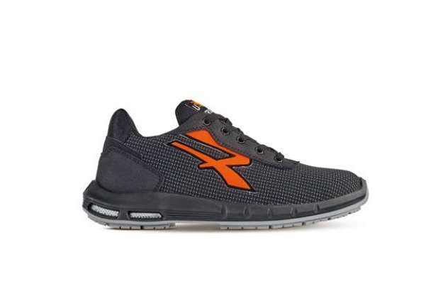 Immagine di Calzatura di sicurezza Taurus Plus S3 CI SRC - pelle idrorepellente - taglia 43 - nero/arancione - U