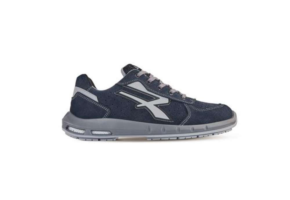 Immagine di Calzatura di sicurezza Nash Plus S1P SRC - pelle scamosciata - taglia 39 - blu/grigio - U-Power
