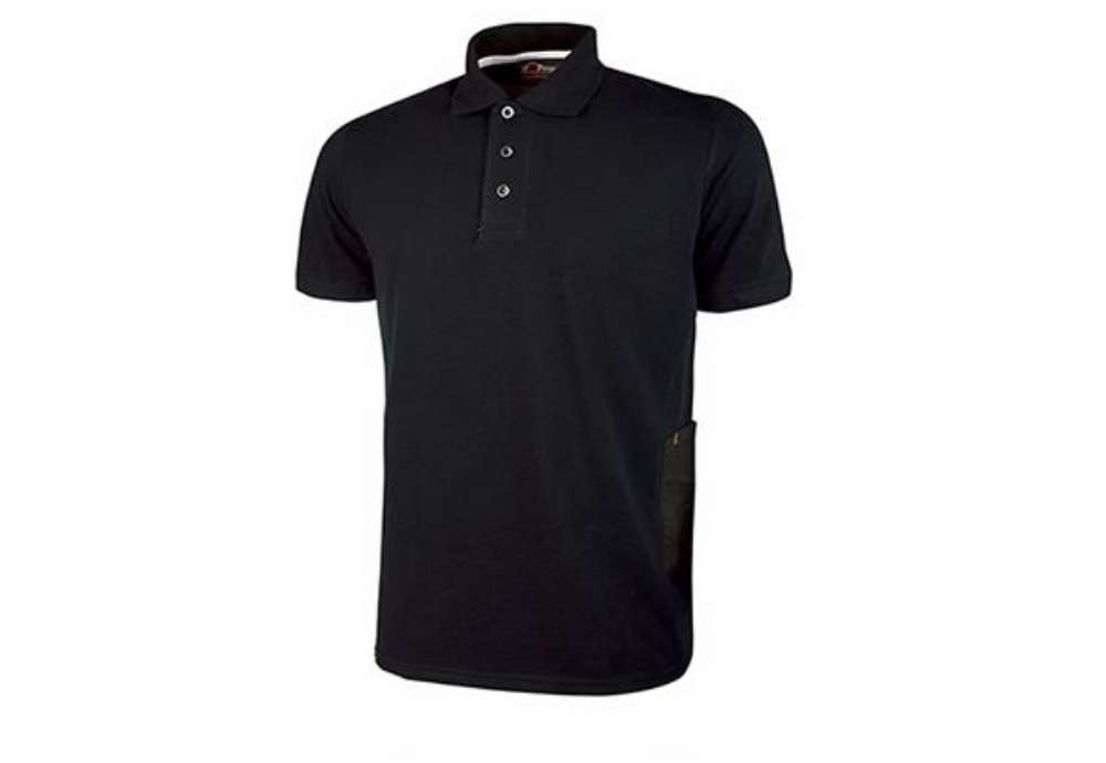 Immagine di Polo a maniche corte Gap - taglia XXL - nero - U-Power - conf. 3 pezzi