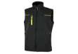 Immagine di Gilet da lavoro Saturn - nero/giallo - taglia M - U-Power
