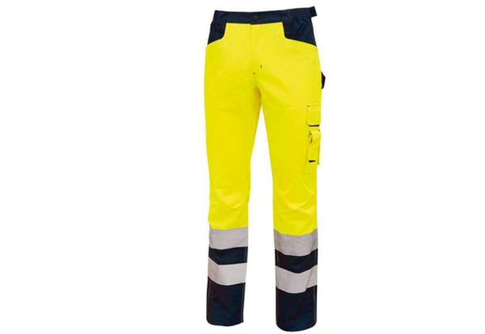 Immagine di Pantalone invernale alta visibilità Beacon - giallo fluo - taglia L - U-Power