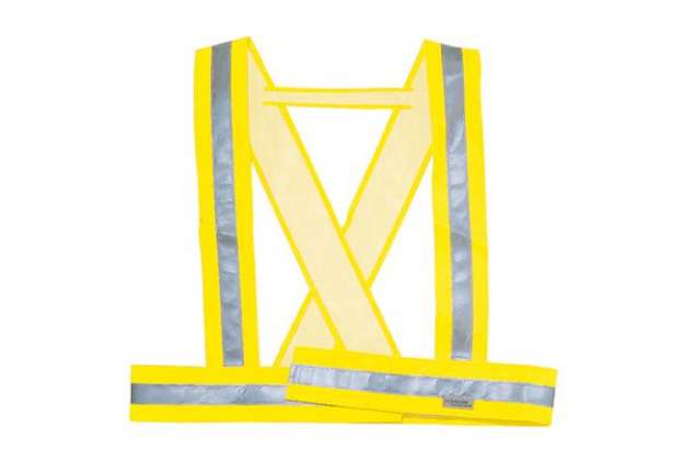 Immagine di Bretella alta visibilit? Bauce2 - giallo fluo - taglia unica - Deltaplus