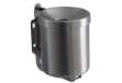 Immagine di Posacenere murale Nido - diametro 13,5 cm - H 11 cm - 0,5 L - acciaio inox - Medial