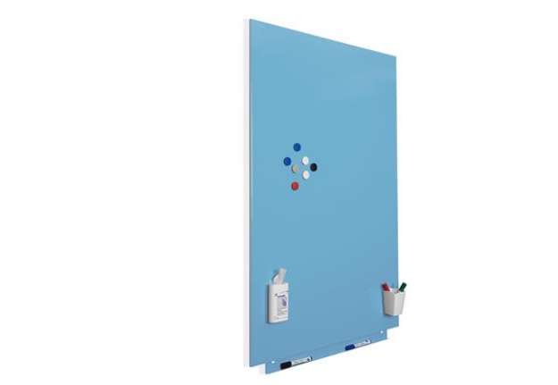 Immagine di Lavagne magnetiche senza bordi - 75 x 115 cm - azzurro - Cep