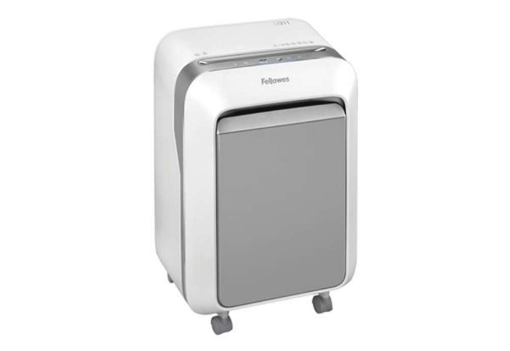 Immagine di Distruggidocumenti LX-211 - a microframmenti - bianco - Fellowes