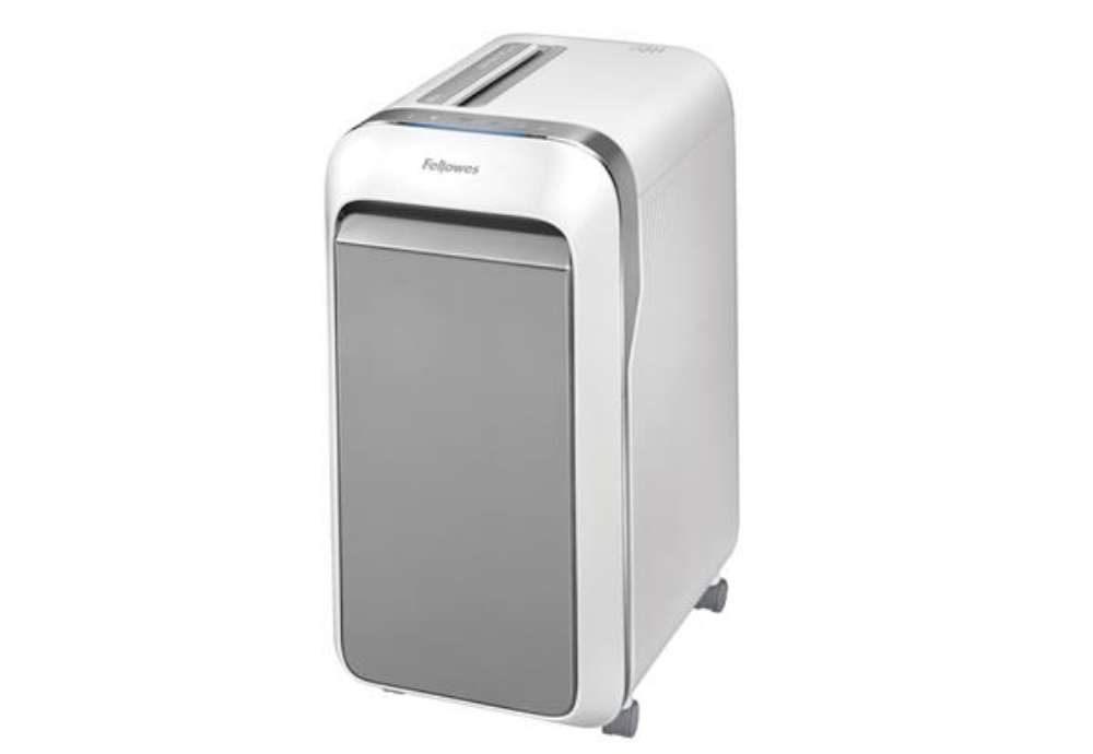 Immagine di Distruggidocumenti LX-221 - a microframmenti - bianco - Fellowes