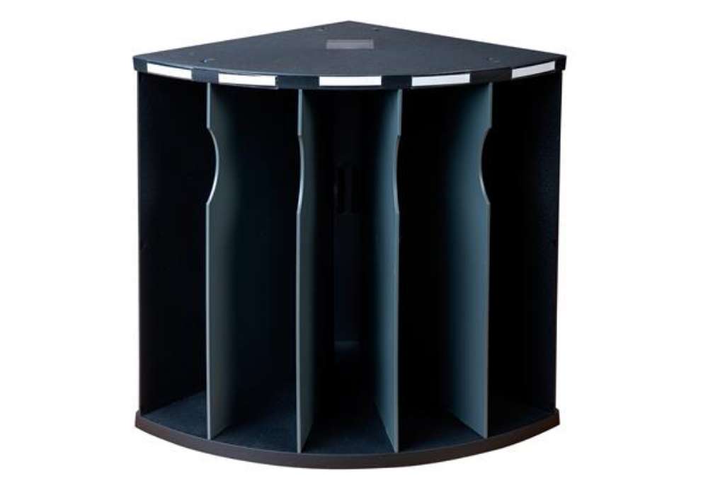 Immagine di Classificatore ergonomico The Corner - 5 scomparti - nero - Exacompta