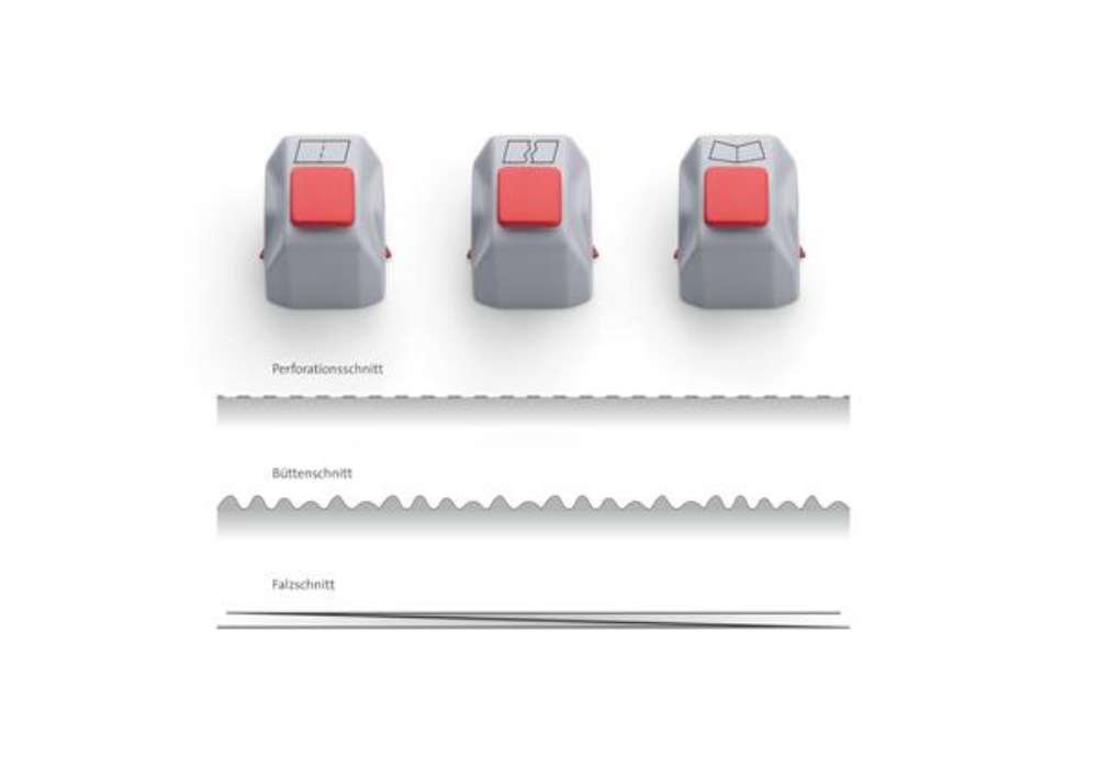 Immagine di Lame assortite - per taglierina Hobby 507 new - 45 x 21 cm - Dahle - conf. 3 pezzi