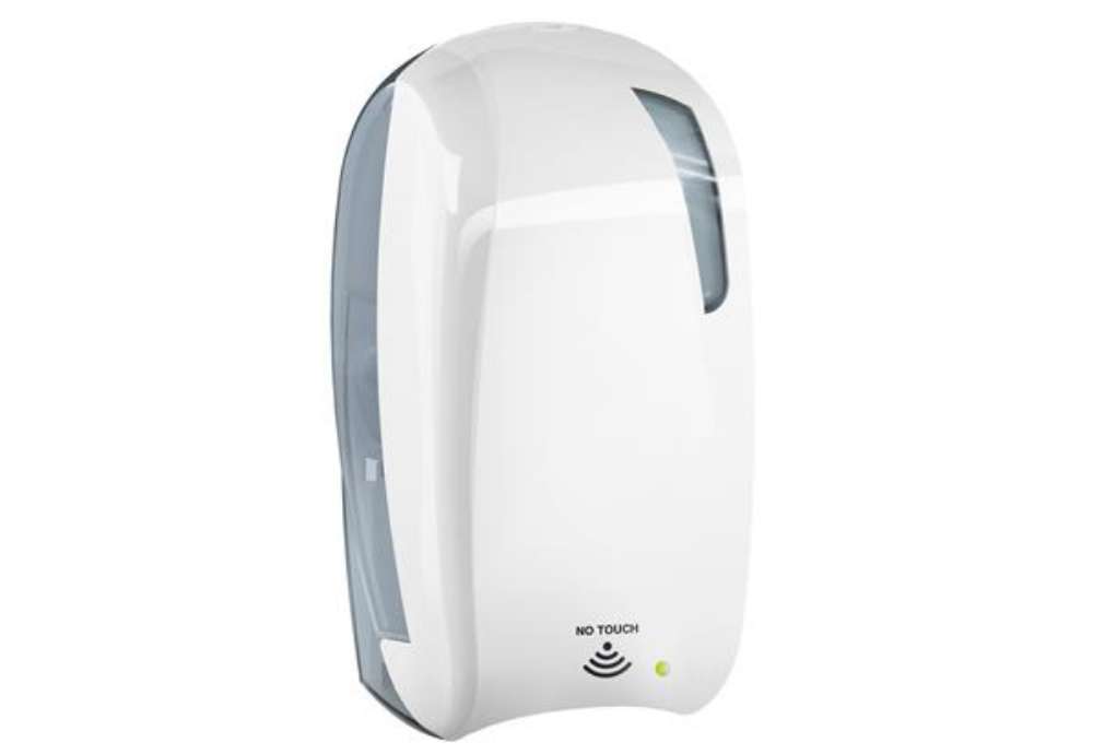 Immagine di Dispenser elettronico a riempimento - 1 L - bianco - Mar Plast