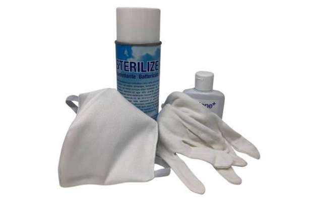 Immagine di Kit ufficio igienizzante - per postazione lavoro - MKC