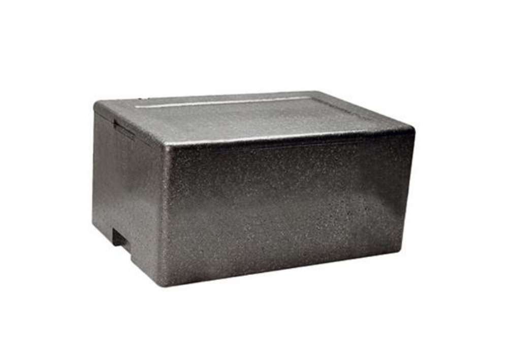 Immagine di Cassa termica - in polipropilene espanso - per il trasporto alimenti - 61 x 43 x 21,5 cm - Cuki Prof