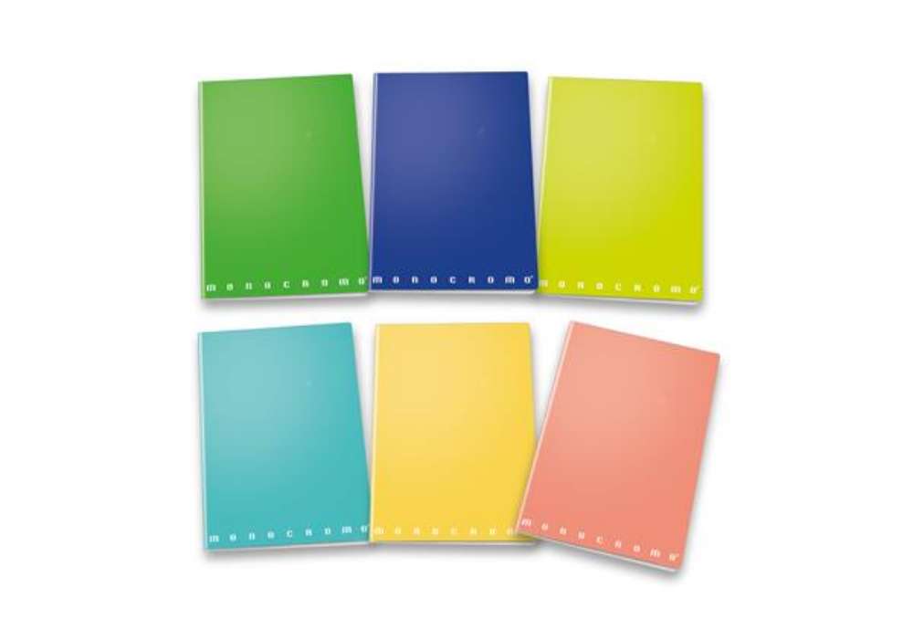 Immagine di Maxiquaderno Monocromo Green Pigna - A4 - 5mm c/ margine - 42 fogli - 80gr - Pigna