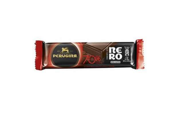 Immagine di Barrette nero extra fondente 70% - Perugina - busta 36 pezzi