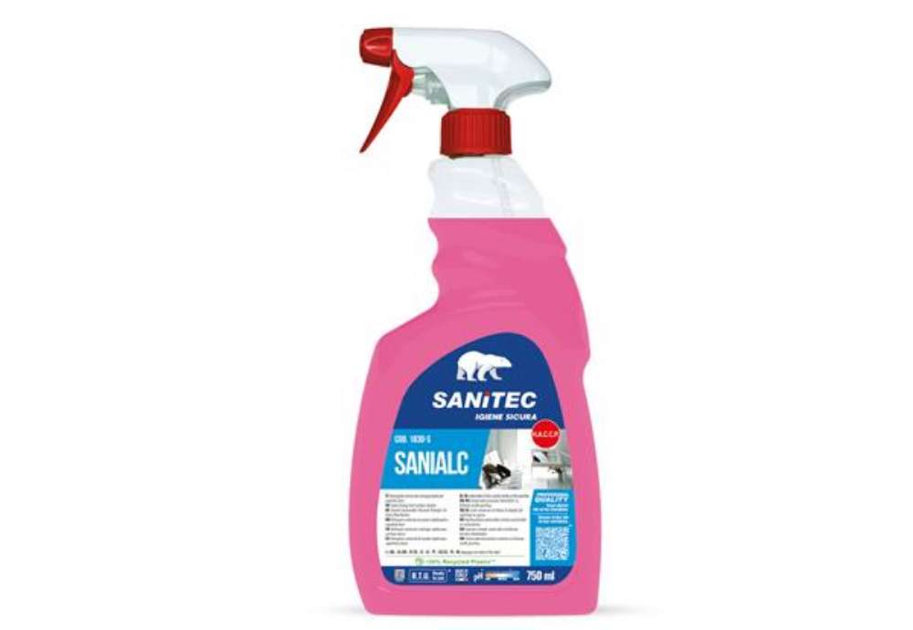 Immagine di Detergente multisuperficie Sanialc - trigger 750 ml - alcolico - Sanitec