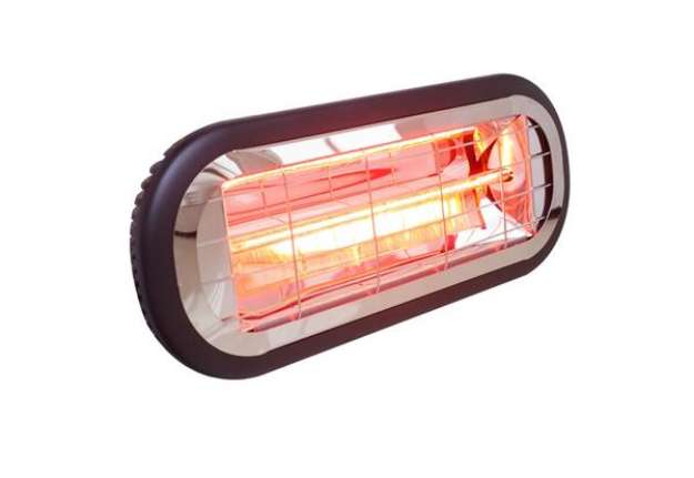 Immagine di Stufa a infrarossi SoleRosso da interno/esterno - 33,5x23,5x13,5 cm - 1500W - CFG