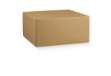 Immagine di Scatola box per asporto linea Marmotta - 30x40x19,5 cm - avana - Scotton