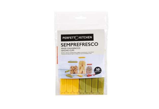 Immagine di Pinze chiudi pacco Semprefresco - Perfetto - set 10 pezzi