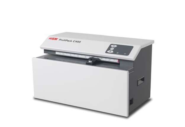 Immagine di Macchina perfora cartoni Profipack C400 - da tavolo - HSM