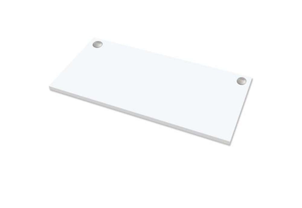 Immagine di Piano di lavoro per scrivania Cambio - 160 x 80 x 2,5 cm - bianco - Fellowes