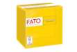 Immagine di Tovagliolo - carta - 24 x 24 cm - 2 veli - giallo - Fato - conf. 100 pezzi