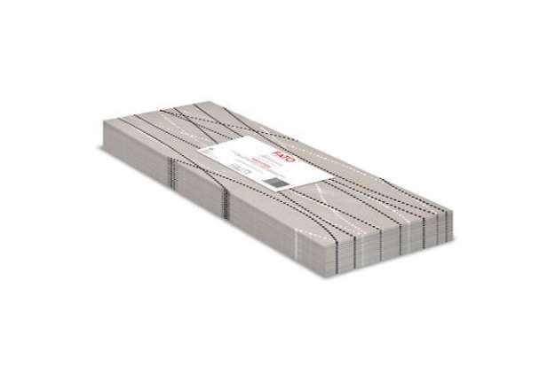 Immagine di Tovaglia linea Airlaid - 100 x 100 cm - perla / tortora - Fato - conf. 25 pezzi