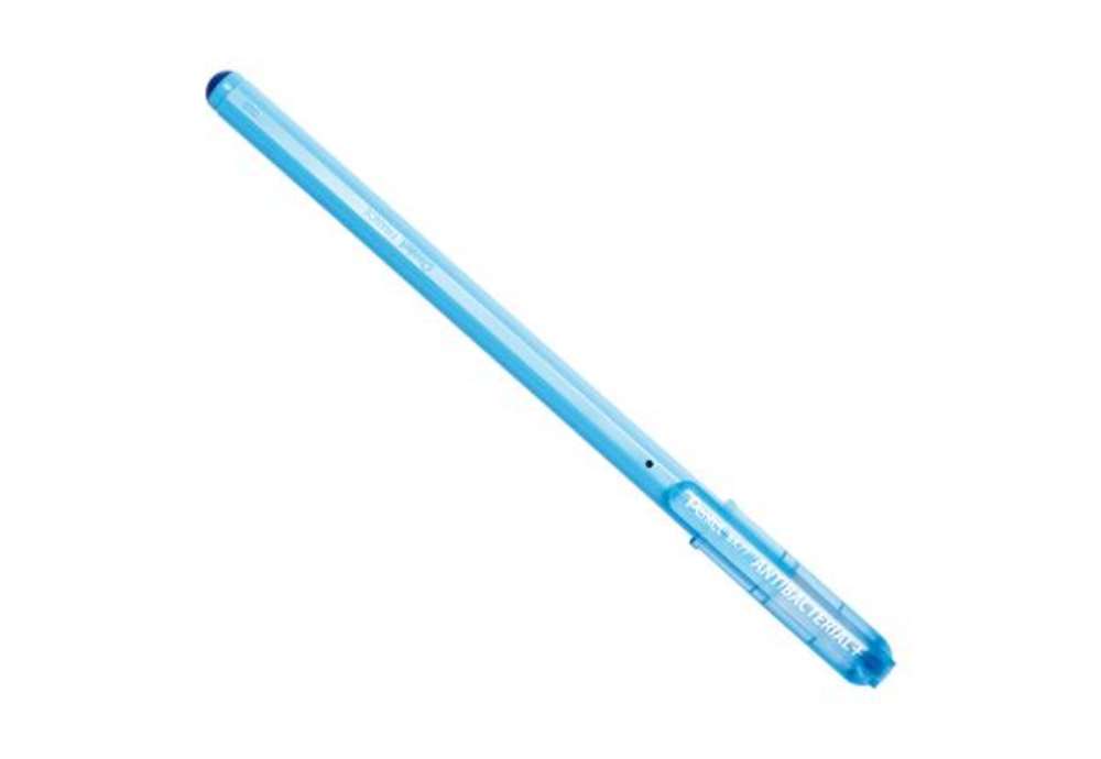 Immagine di Penna a sfera con cappuccio Superb Antibacterical+ - punta 0,7 mm - inchiostro blu - Pentel