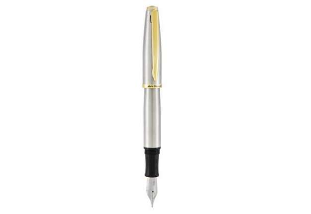 Immagine di Penna stilografica Aldo Domani - punta M - fusto silver - Monteverde