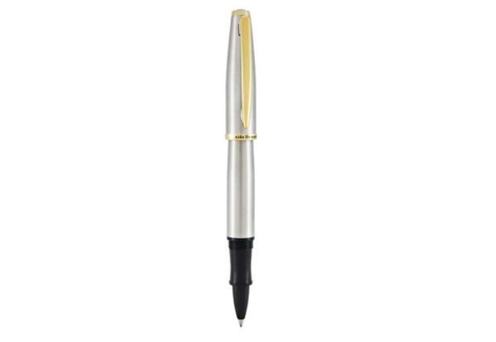 Immagine di Penna roller Aldo Domani - punta M - fusto silver - Monteverde