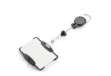 Immagine di Portabadge con chiocciola Yo-Yo Extra-Strong - nero - Durable
