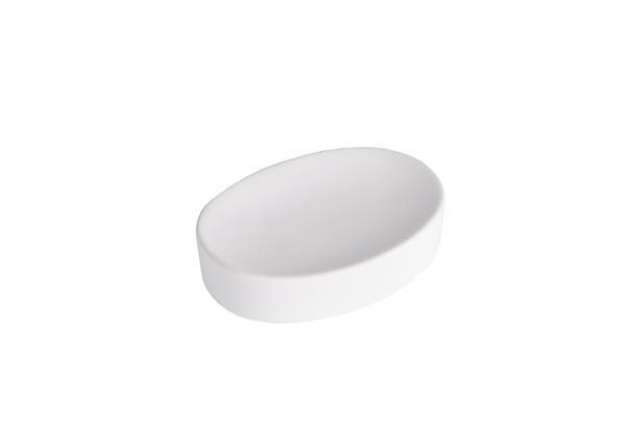 Immagine di Portasapone linea Mercurio - bianco - King Collection